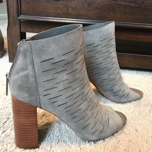 NWOT 1. State peep toe booties! Size 8.5
